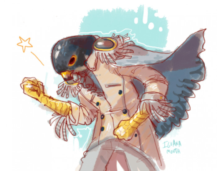 Say hello to Captain Hawk!