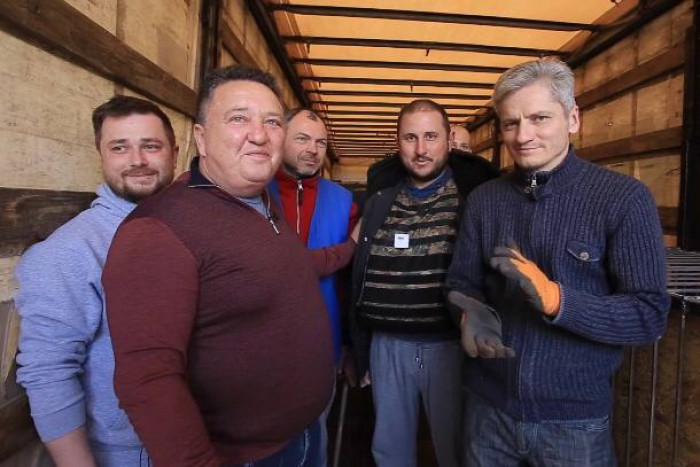 The team behind the hard work moving these dangerous animals