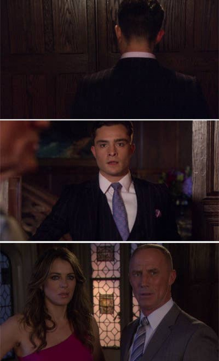 16. Bad plot twist: When Chuck discovered that his dad, Bart, had pretended to die on Gossip Girl