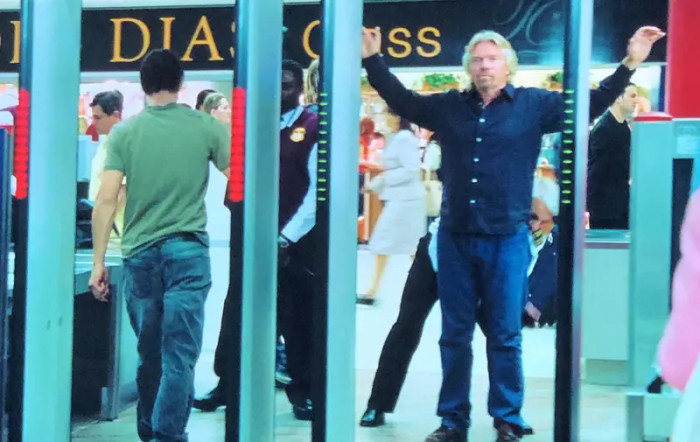 27. Richard Branson acting as an air traveller in Casino Royale