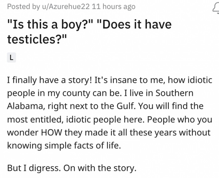 OP is so happy to share the story because it is their first: