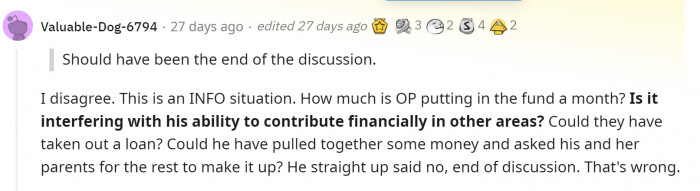 Others Needed More Info...