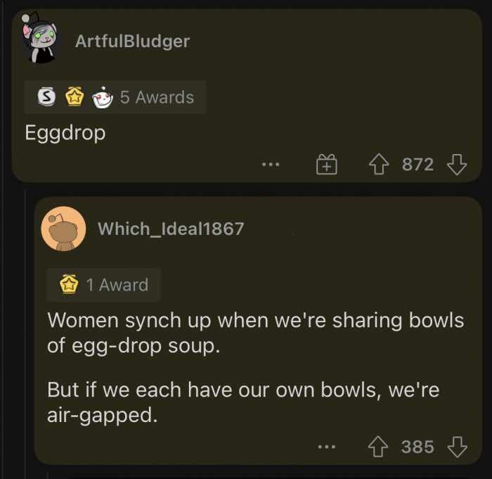 That's probably what caused this whole thing.