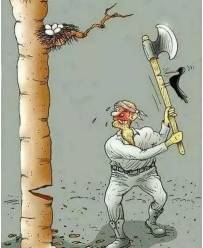 6. It's called the Karma effect. When we do bad to others, it is certain that bad will happen to us as well.