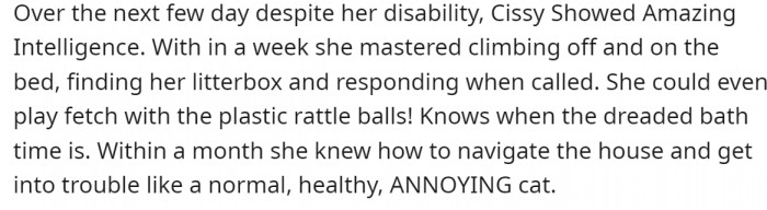 She also had some bad habits... really bad.