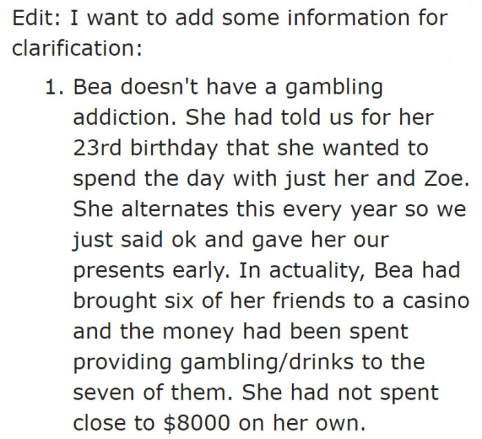 Where the money was spent