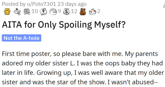 The neglect that the original poster experienced