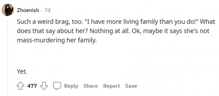 It's like taking credit for something you didn't even do