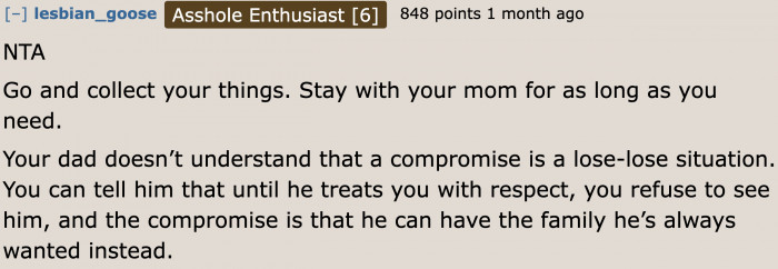 He needs to learn to respect his daughter before he can get her to visit him again.