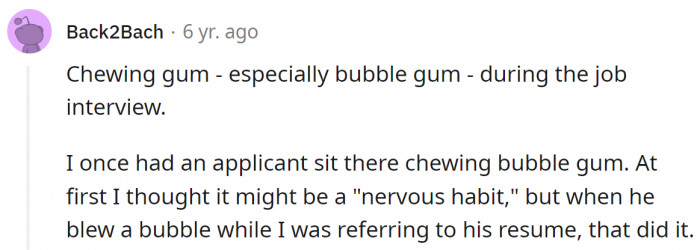 Blowing the bubble blew it for him