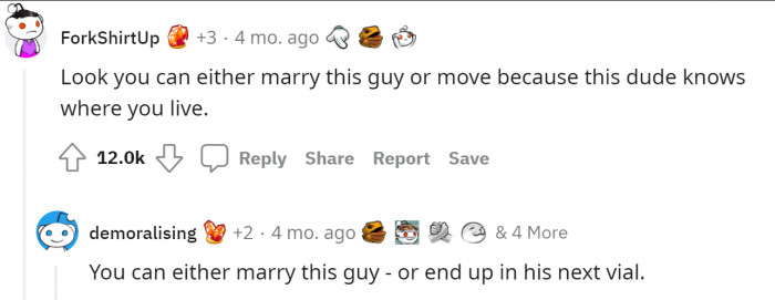 Others cracked jokes...