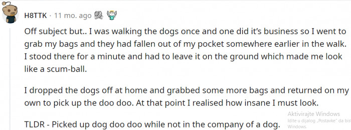 2. You did the right thing, and that’s what matters.