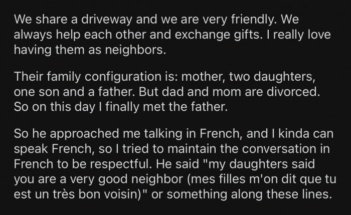 Kinda speaking French is not the same as speaking French.