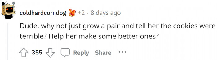 Sometimes we have to hurt the other person with honesty so they can improve themselves.