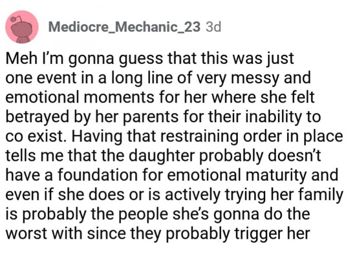 It's a very messy situation