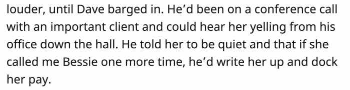 Dave, one of the partners, tried to get the new employee to stop after he got frustrated with the noise