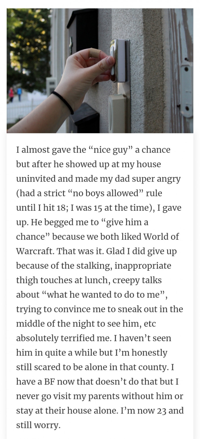 13. Hoping you'll recover from that fear soon.