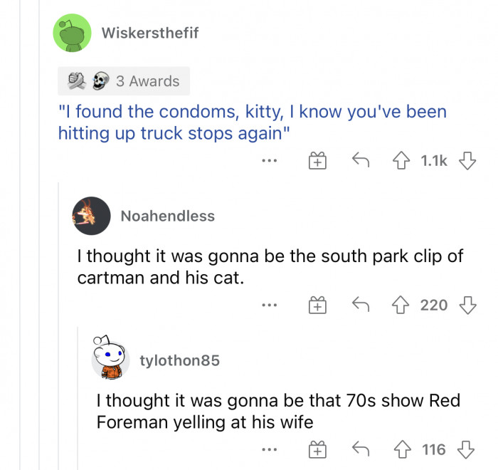 That cat meme is my absolute favorite: