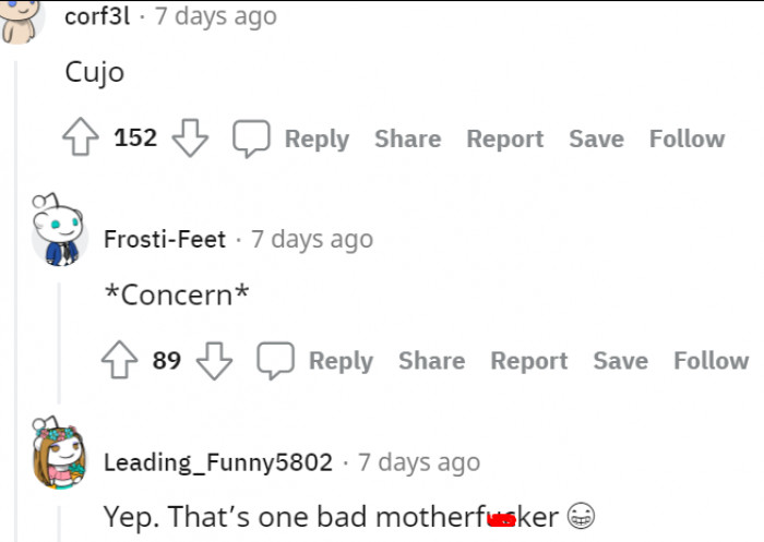 18. Drumrolls for Cujo...