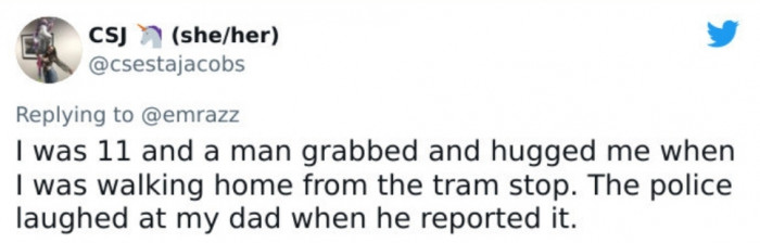 7. Even the authorities, who are supposed to protect citizens, are letting such evil acts slide.