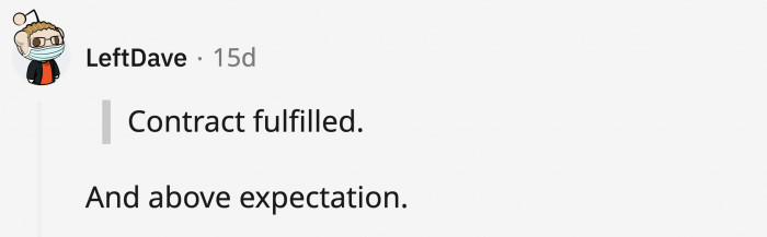 A longer contract for the OP would've been better