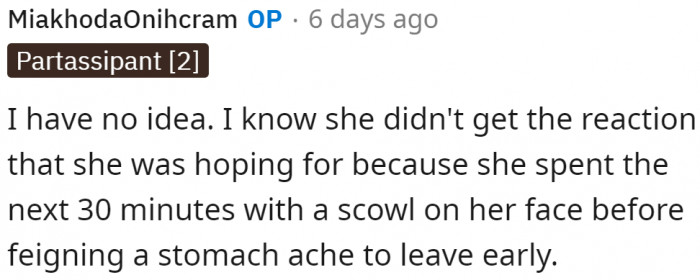 The girlfriend really hates her boyfriend's mom