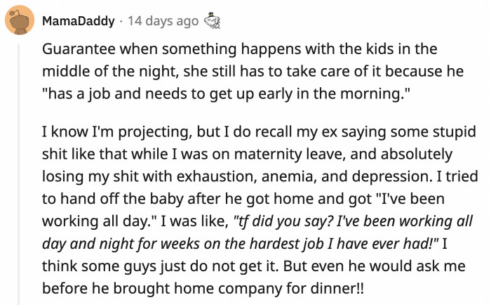 A single mom shared her perspective on the situation