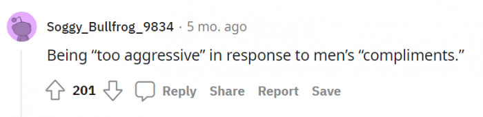 Mostly because they know about the intentions behind those compliments