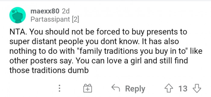 #14 Totally unrelated.