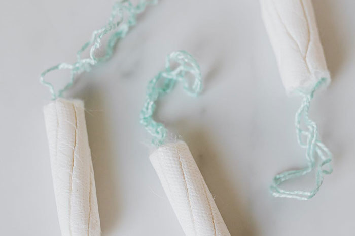 27. Tampons in a ziplock keep them safe.