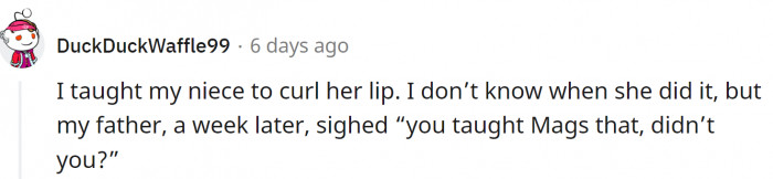 And they started sharing their 