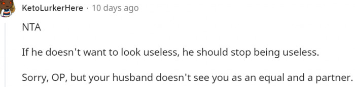 15. Stop being useless if you don't want to look useless