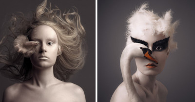 Enchanting and Aesthetically Pleasing Self-Portraits Sharing Animal Eyes Are Truly a Treat