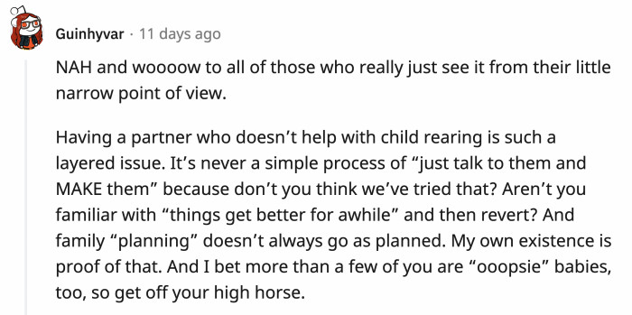 OP replied to one comment in the entire discussion. Someone reaffirmed her that she wasn't wrong for feeling that she had a right to ask her sister to stop fostering ailing dogs in order to babysit for her.