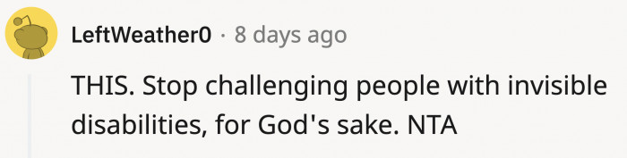 Just because you don't look like a stereotype doesn't mean your disability is not 'valid.'
