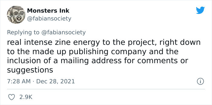 A real intense zine energy