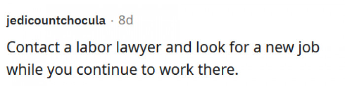 All the advice boils down to: get a lawyer!