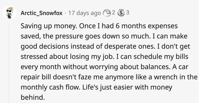 This is one of the most practical pieces of advice that can save you in the long run.