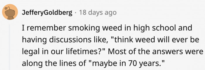 You may remember strict rules about anything related to drugs.