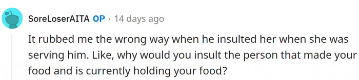 What kind of person does that?