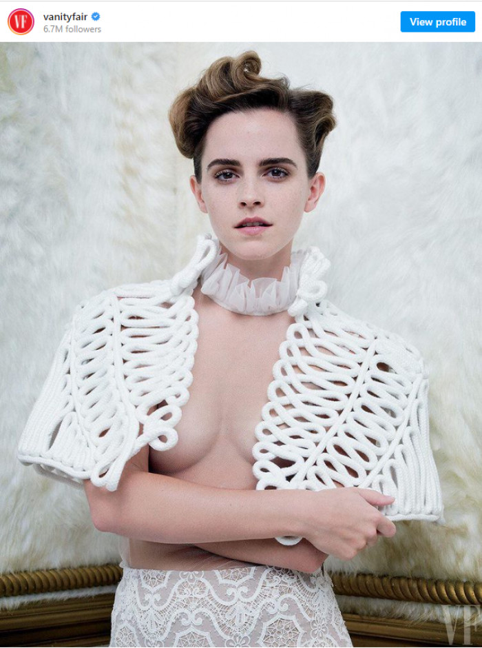 3. Emma Watson explains how you can be a feminist and still have fashion choices: