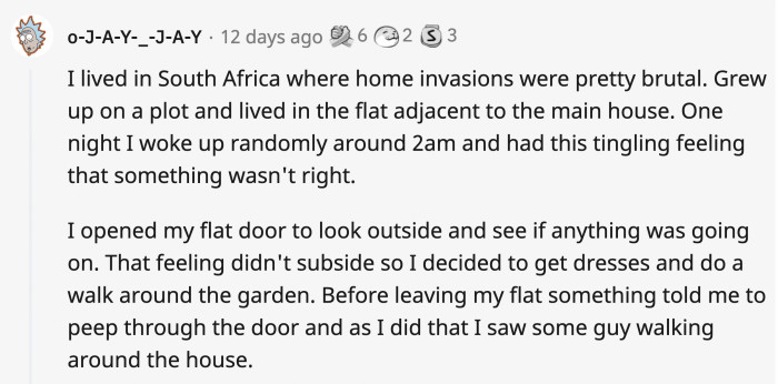 This guy handled the situation in a way that minimized the already significant amount of danger the burglars inflicted