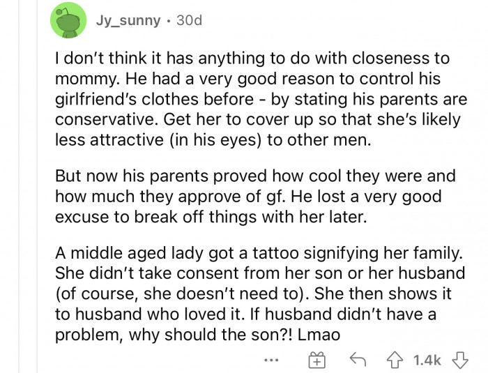 This, again, is such a bizarre scenario.