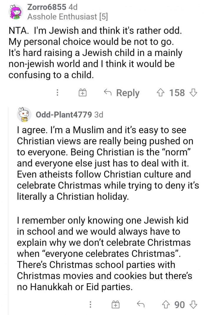 It's odd.