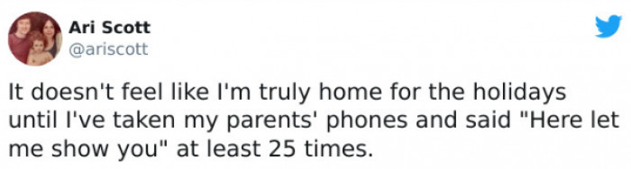 16. A high-tech individual's yearly challenge.