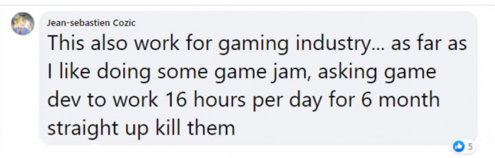 There are many unheard voices discussing the abuse of labor; take it from this comment