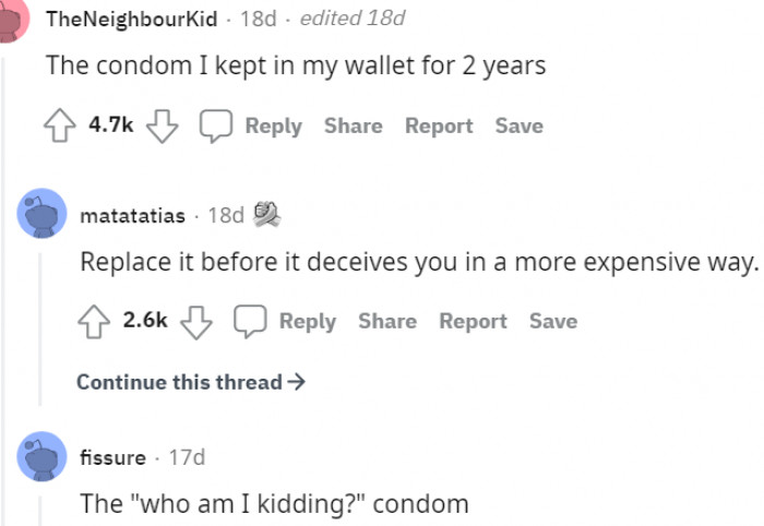 Did you forget it there or what?