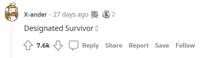 12. Designated Survivor