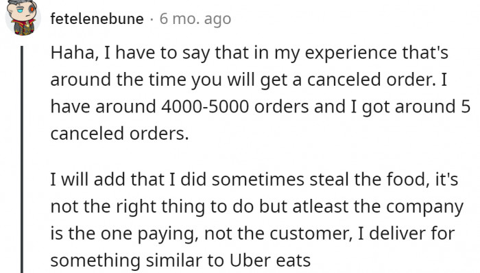 This delivery person also confessed that he stole some. It also reveals one of the reasons why they can get away with it.