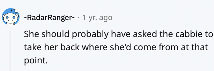 Maybe stop to get some takeout and enjoy a drama-free night